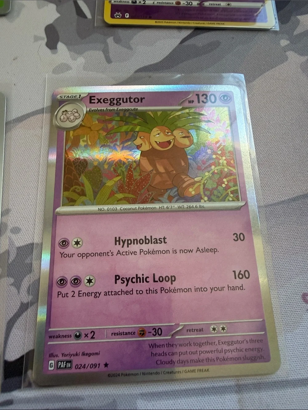 Exeggcute & Exeggutor Pokémon Evolution Lot | 6 Holo Reverse Holo Cards ✨5/$25✨